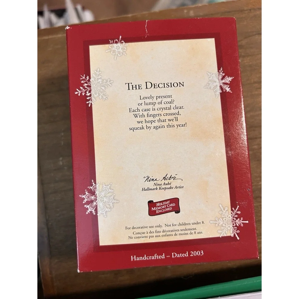 Hallmark 2003 keepsake